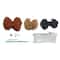 6 Pack: Intermediate Highland Cow Amigurumi Crochet Kit by Loops & Threads®